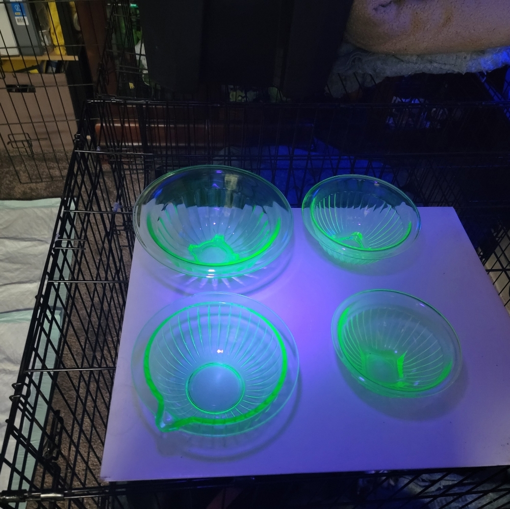 Glowing Mixing Bowls